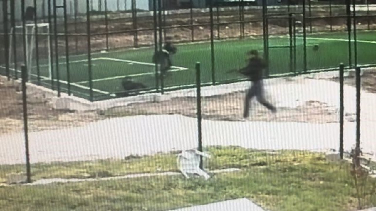 Çocuk parkında silahlı dehşet: Ateş açarak koştu