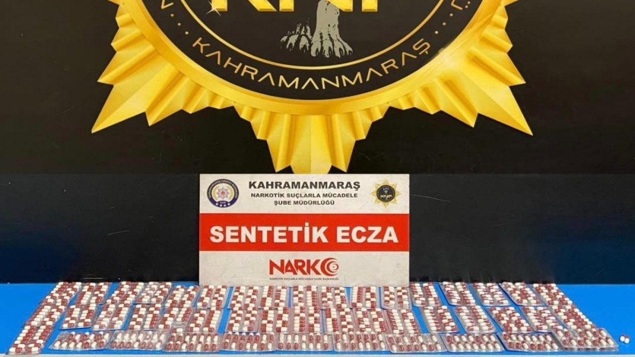 Kahramanmaraş’ta uyuşturucu operasyonları: 4 tutuklama