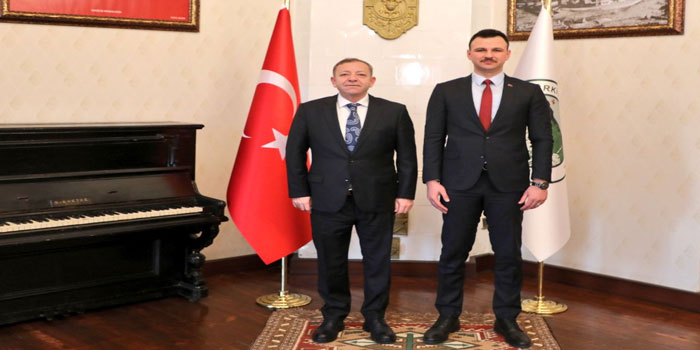 Kars Valisi Ziya Polat’tan Sarıkamış Cumhuriyet Savcısı Şuayip Sakallı’ya kabul