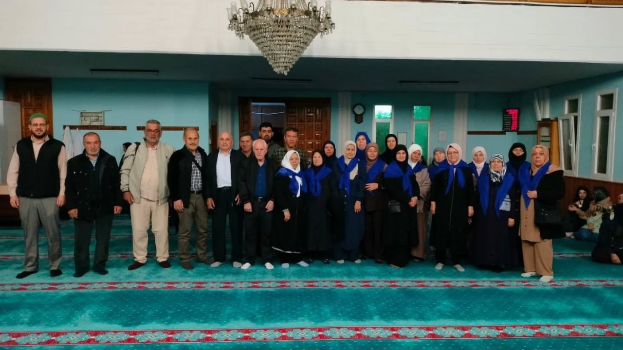 Söke’de umreciler dualarla uğurlandı