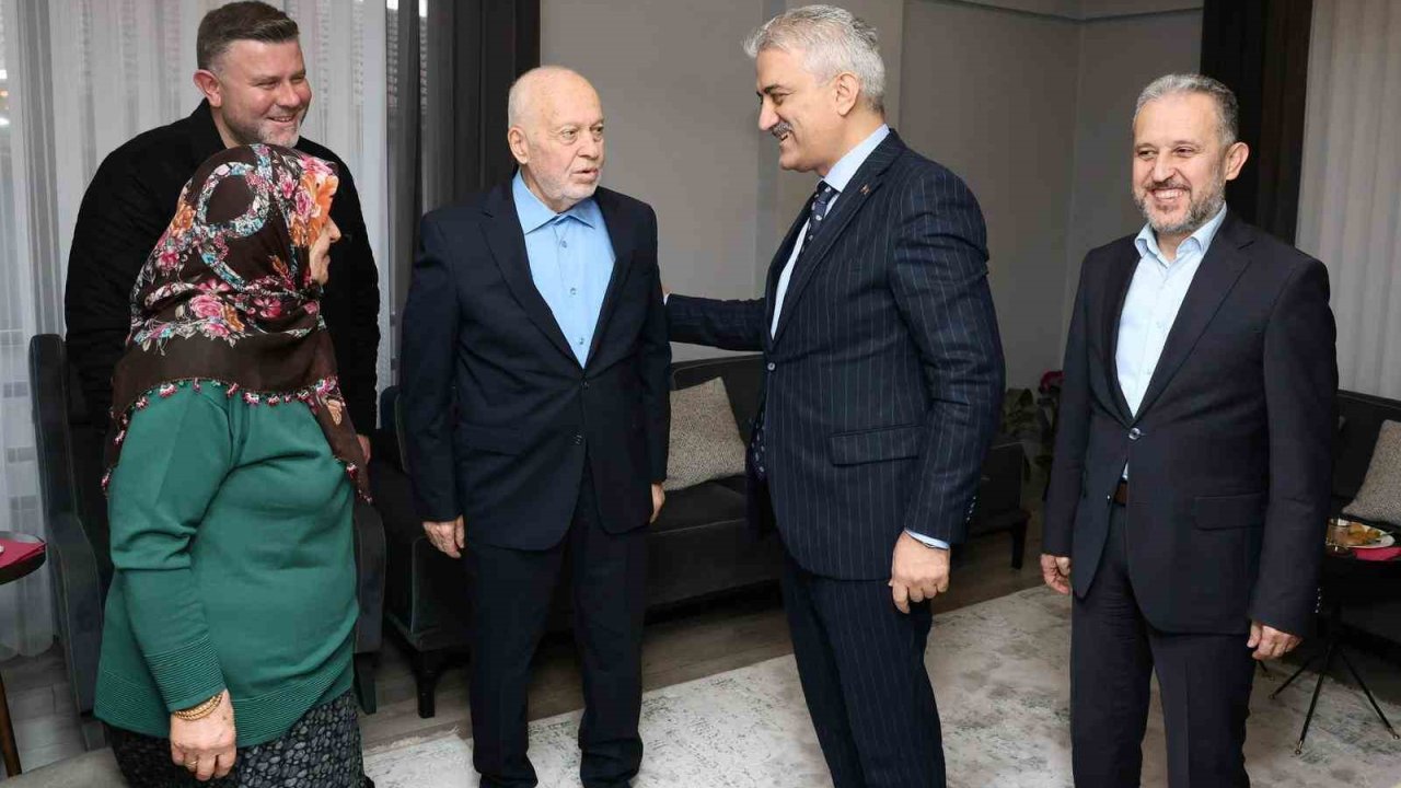 Seyh’ül Kurra Hafız Yılmaz, Vali Makas’ı ağırladı