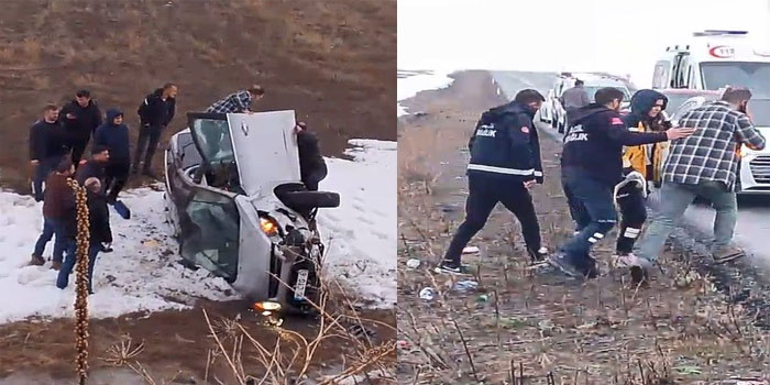 Kars’ta Kaza Ucuz Atlatıldı