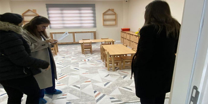 Kars'ta Kreşlerde Güven ve Kalite Denetimi Sürüyor