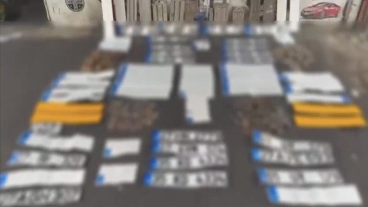 Gaziantep’te 36 adet sahte plaka ele geçirildi: 3 gözaltı