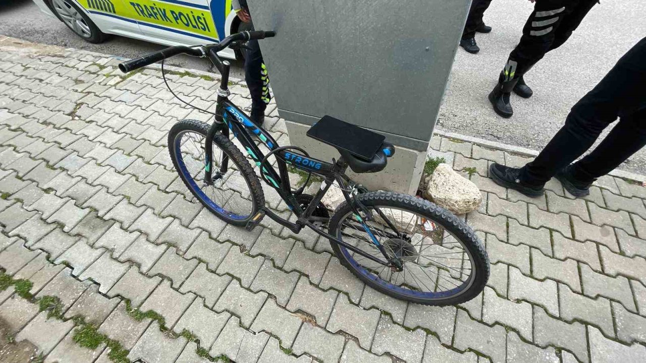 Karaman’da bisikletten düşen çocuk yaralandı