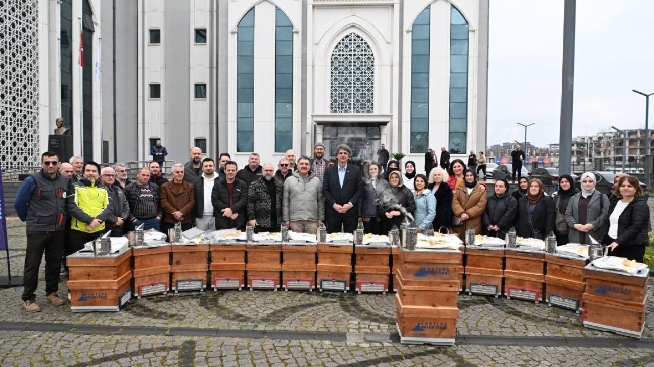 Kartepe’de üreticilere arıcılık ve ekipman desteği sağlandı