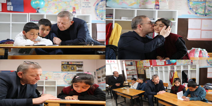 Kars Valisi Ziya Polat’tan Gelirli Köyü İlkokulu’na Ziyaret