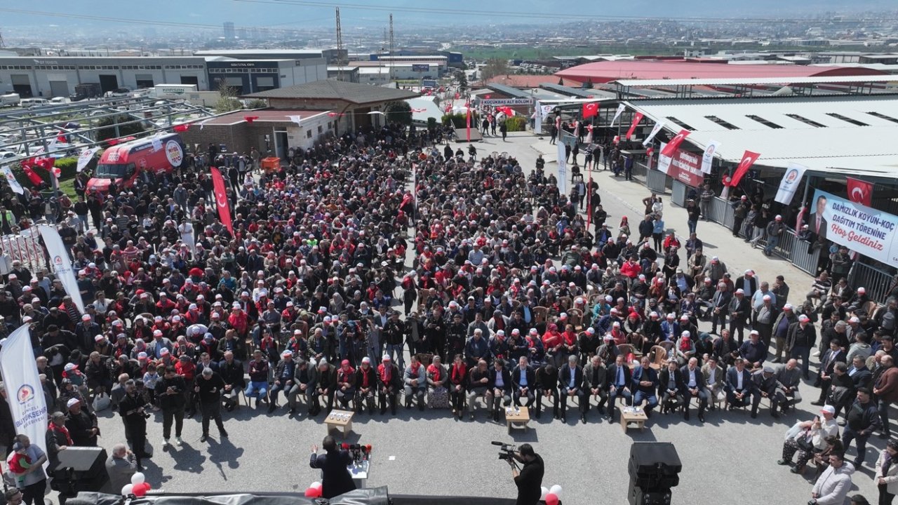 Denizli Büyükşehirden üreticiye "Bereketli" destek