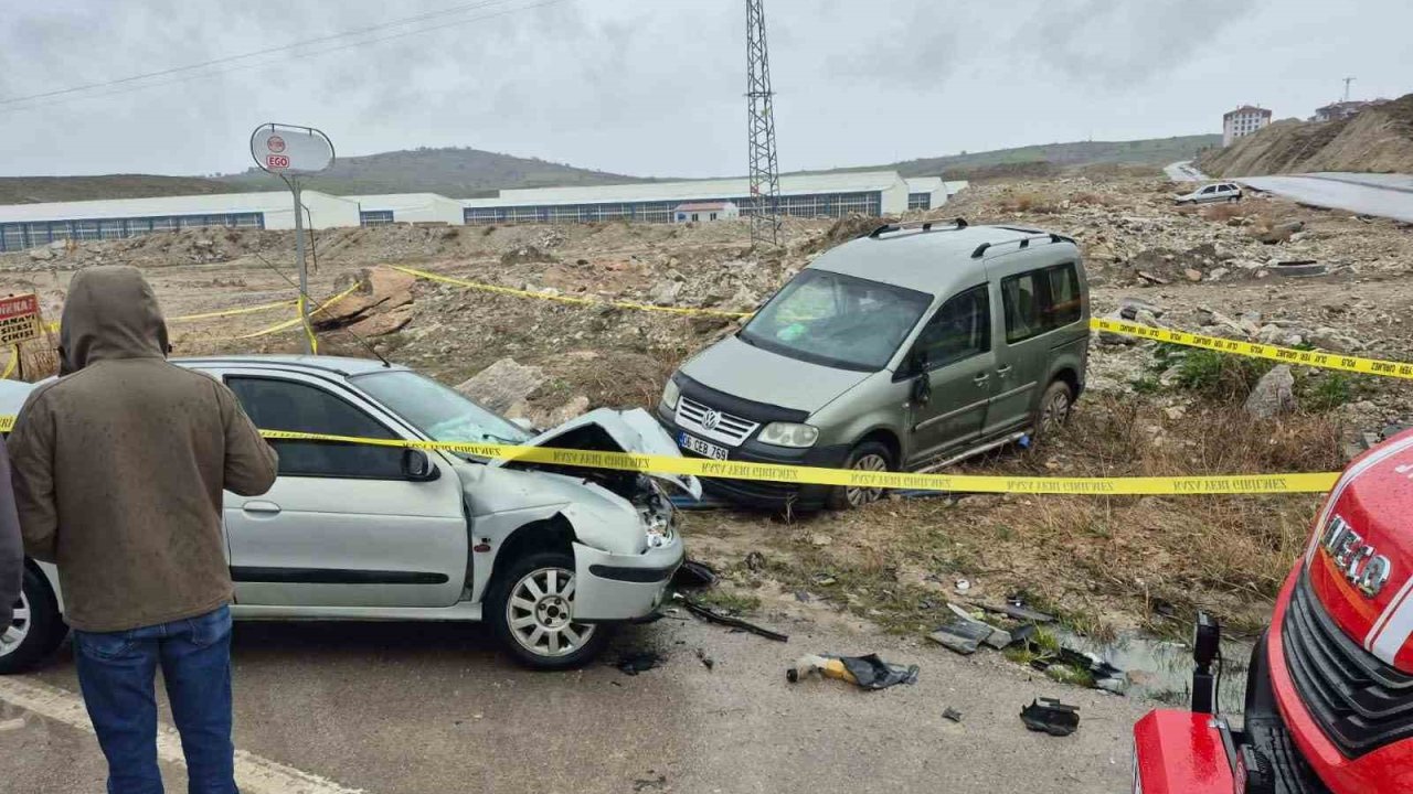 Ankara’da trafik kazası: 1 ölü