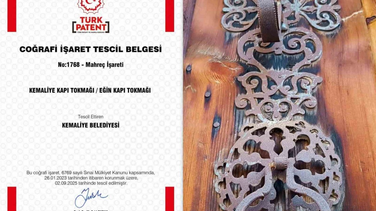Kemaliye’nin el sanatı ve yöresel lezzeti artık tescilli