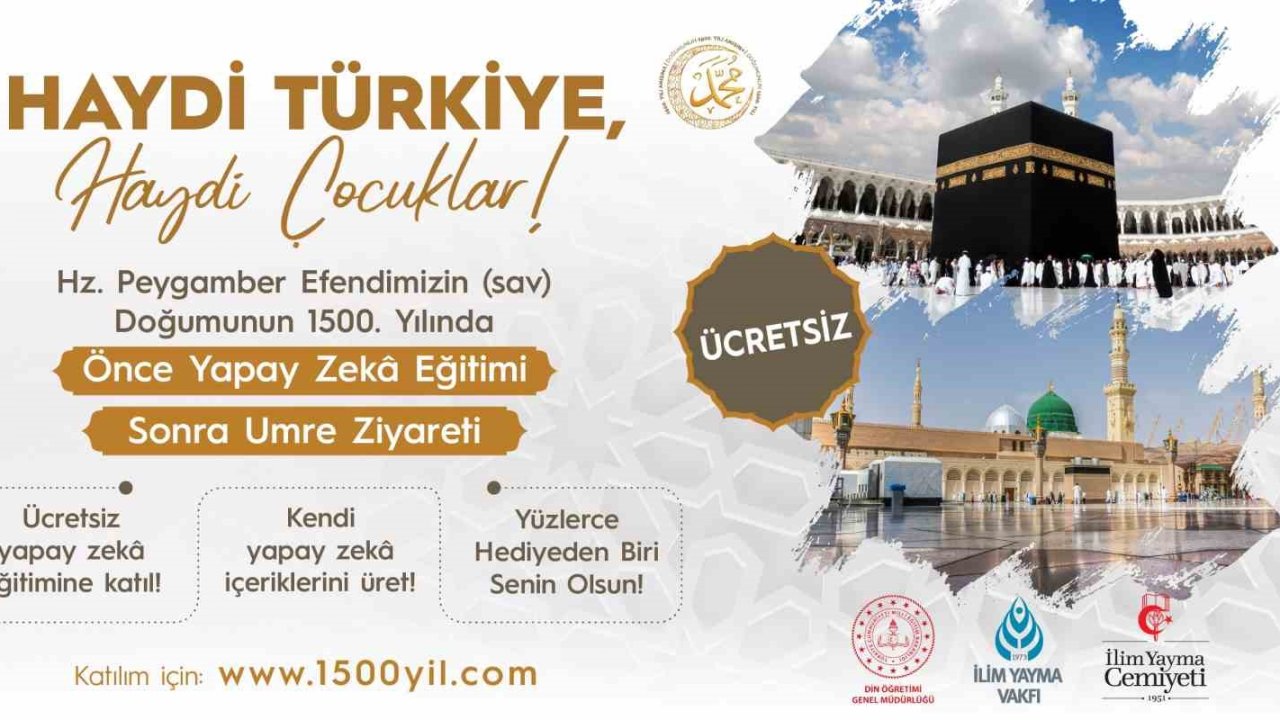 Din Öğretimi Genel Müdürlüğü’nden Peygamber Efendimiz’in doğumu anısına anlamlı yarışma