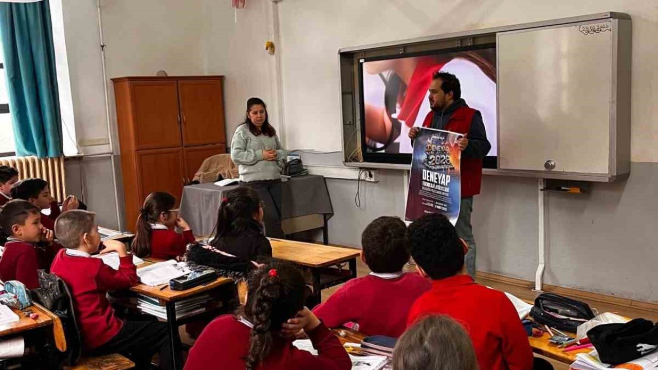 Deneyap Teknoloji Atölyeleri tanıtımı okullarda devam ediyor