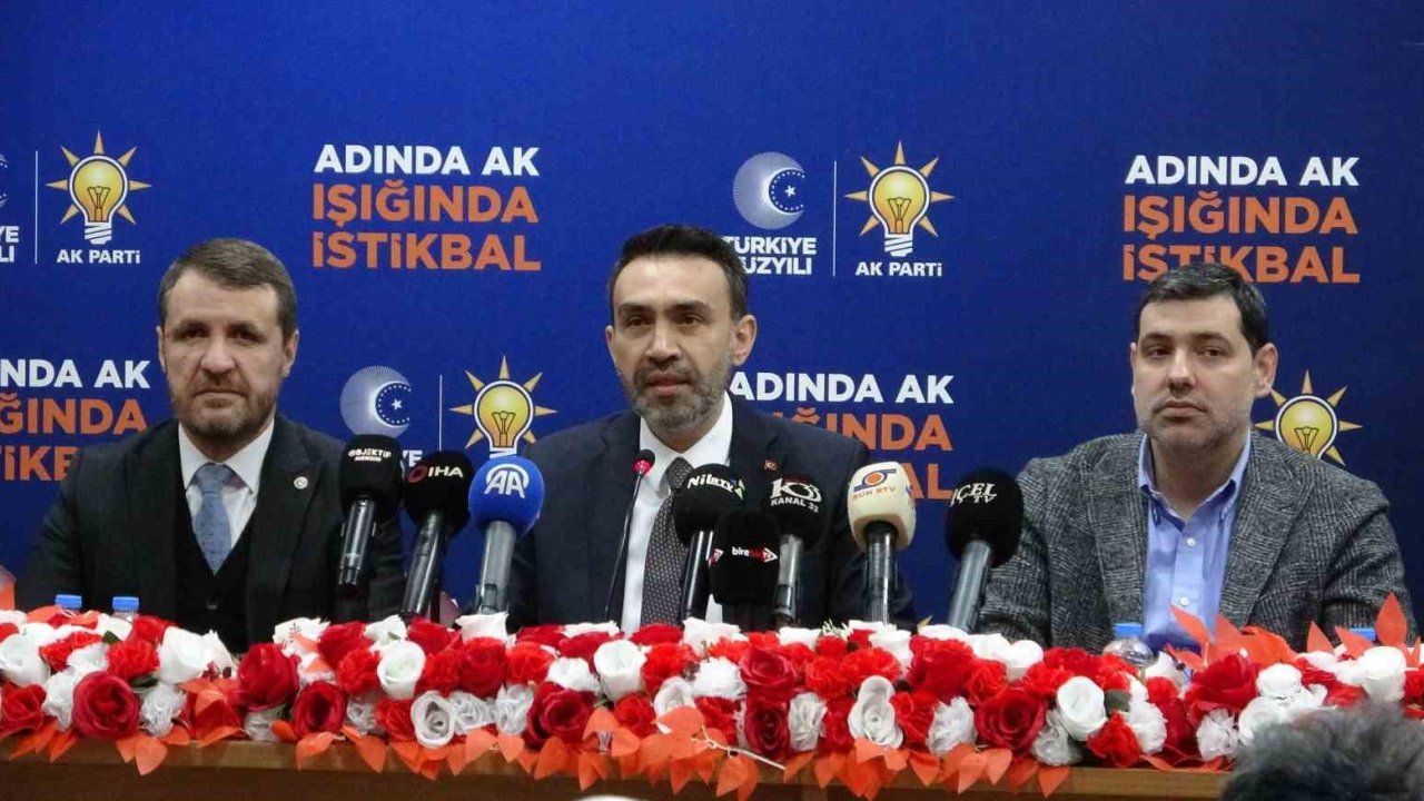 AK Parti İl Başkanı Aldemir: "Mersin’e layık olamadınız, sözlerinizi tutmadınız"