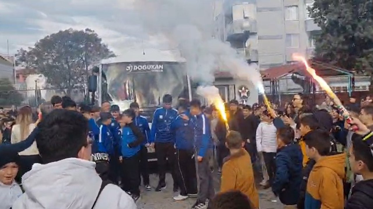 Türkiye şampiyonlarına Salihli’de coşkulu karşılama