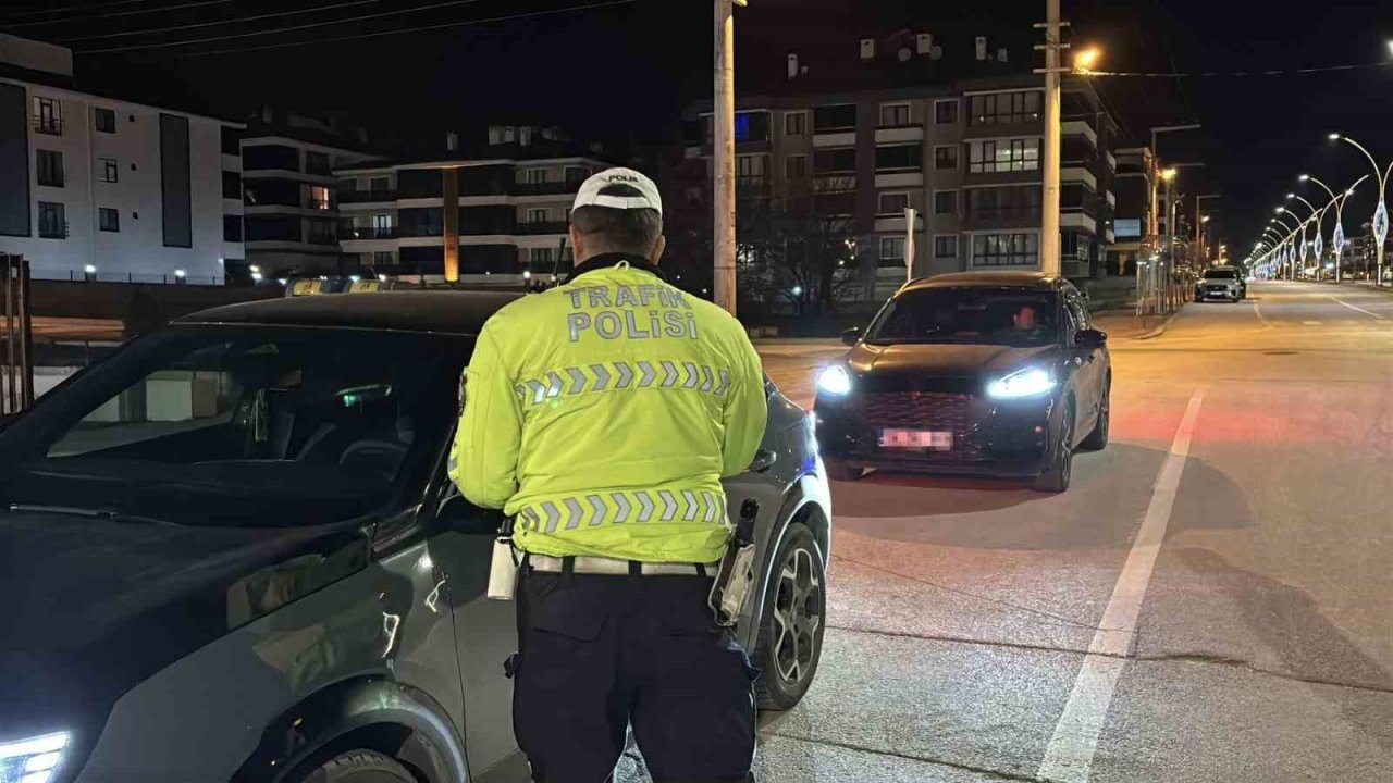 Zonguldak’ta 19 bin 600 araç mercek altına alındı