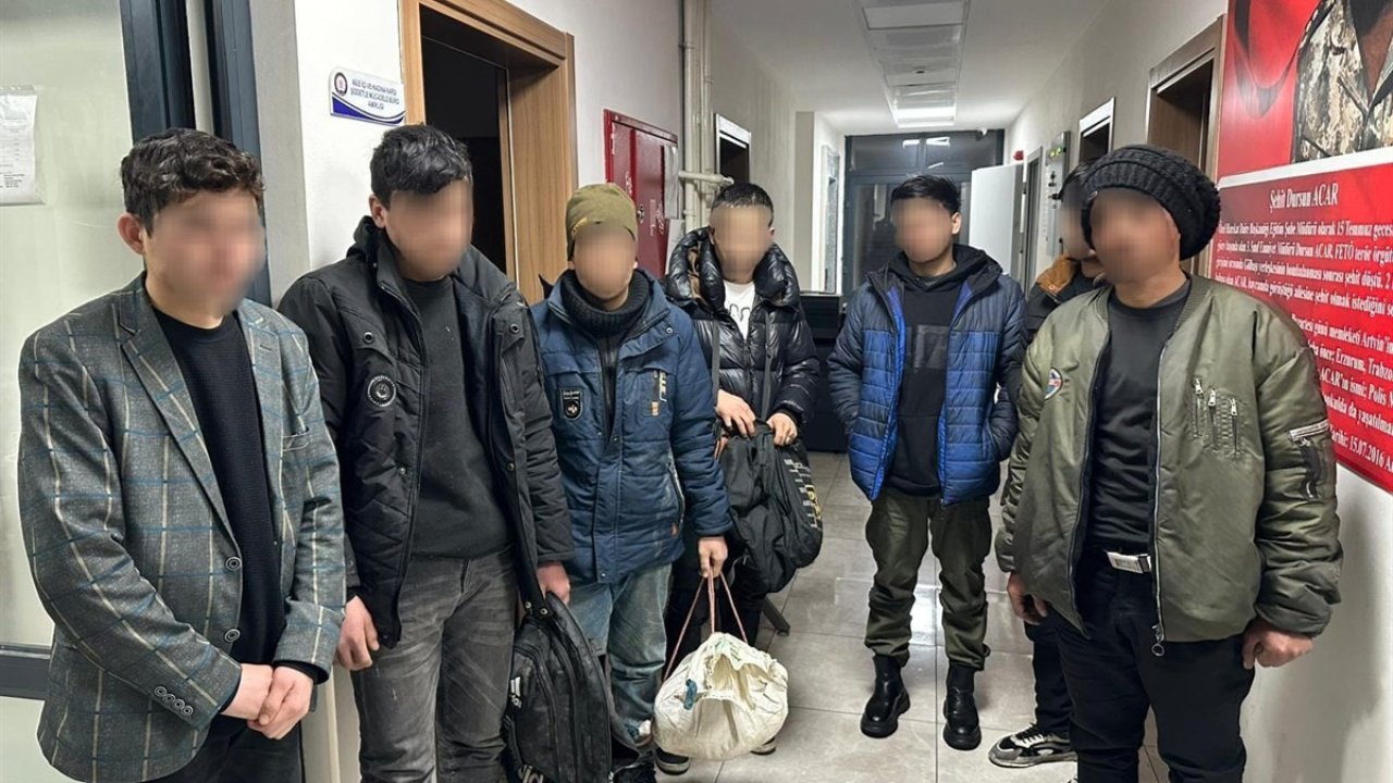 Artvin’de düzensiz göçmen operasyonu