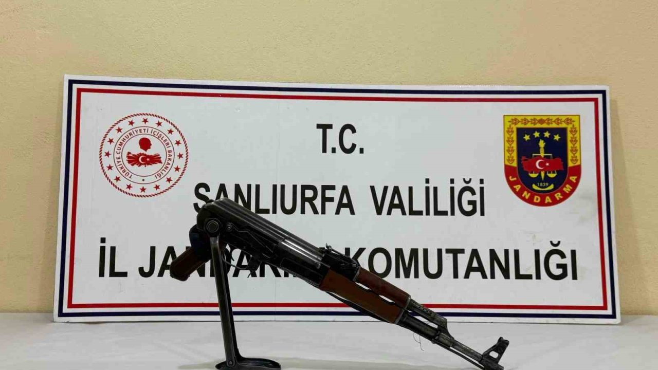 Viranşehir’de uzun namlulu silah ele geçirildi