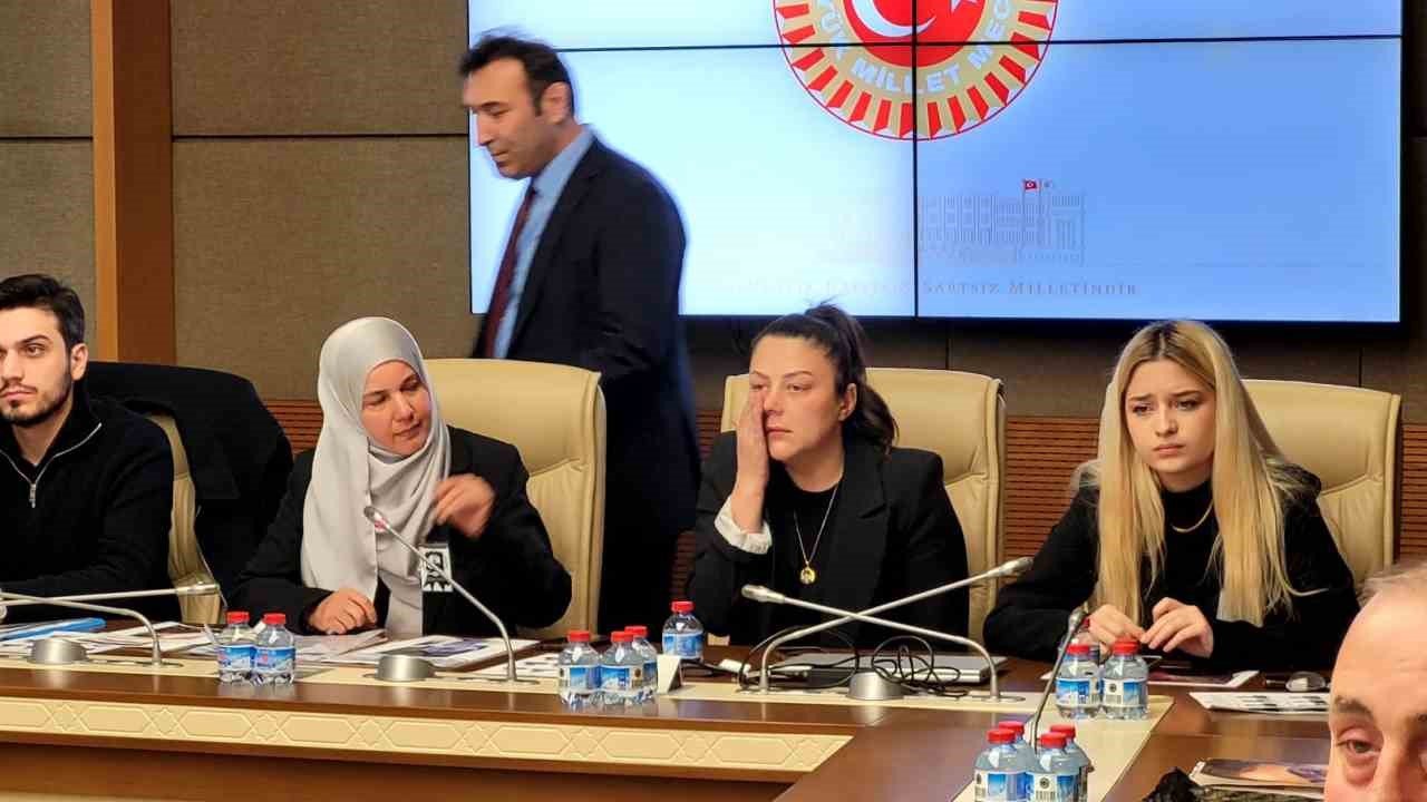 TBMM Suça Sürüklenen Çocuklara İlişkin Araştırma Komisyonu mağdur aileleri dinledi