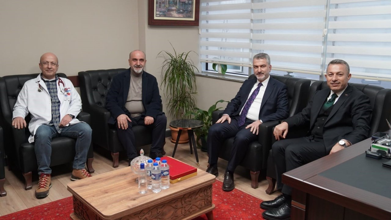 Trabzon Valisi Şahin’den Özel İmperial Hastanesi’ne ziyaret