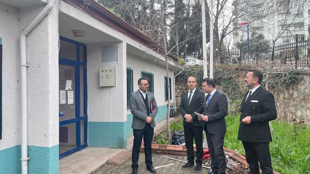 ŞÖNİM binasındaki çalışmalar yerinde incelendi