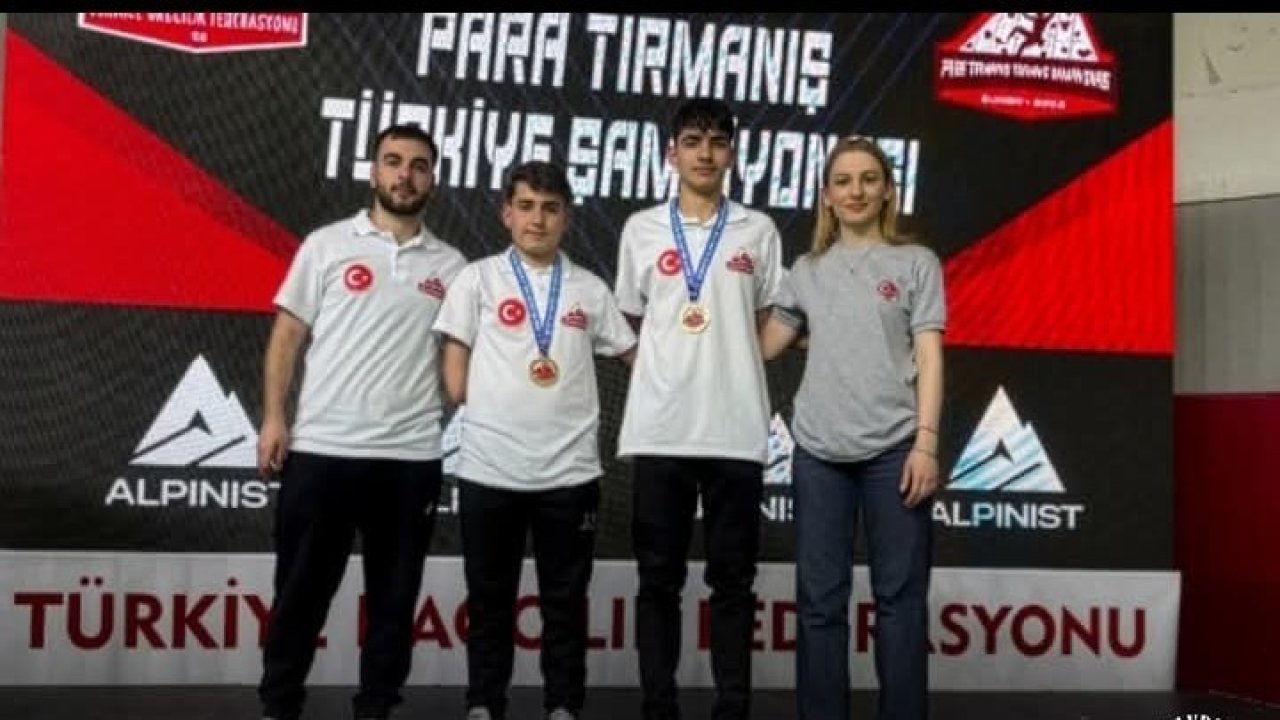 Güroymaklı sporcudan büyük başarı