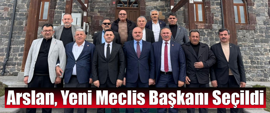 Fuat Arslan, Kars İl Genel Meclis Başkanı seçildi