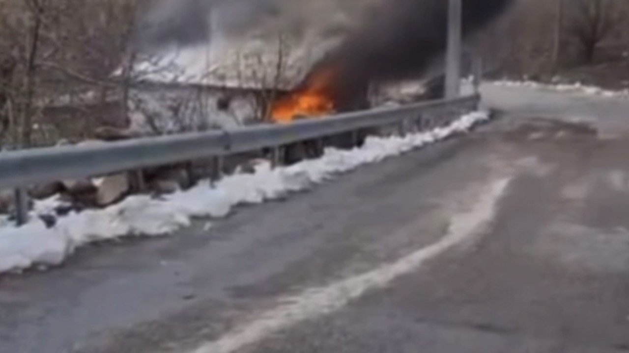 Bursa’da bağ evinde çıkan yangın korkuttu