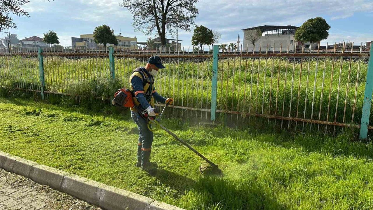 Aydın Büyükşehir’den Germencik ve İncirliova’da yeşil alan çalışması