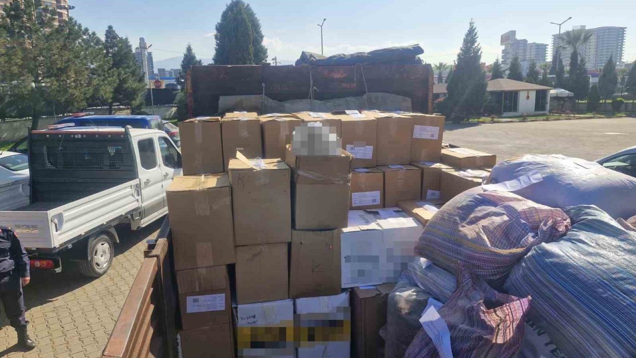 Manisa’da mart ayında tonlarca kaçak ürün ele geçirildi