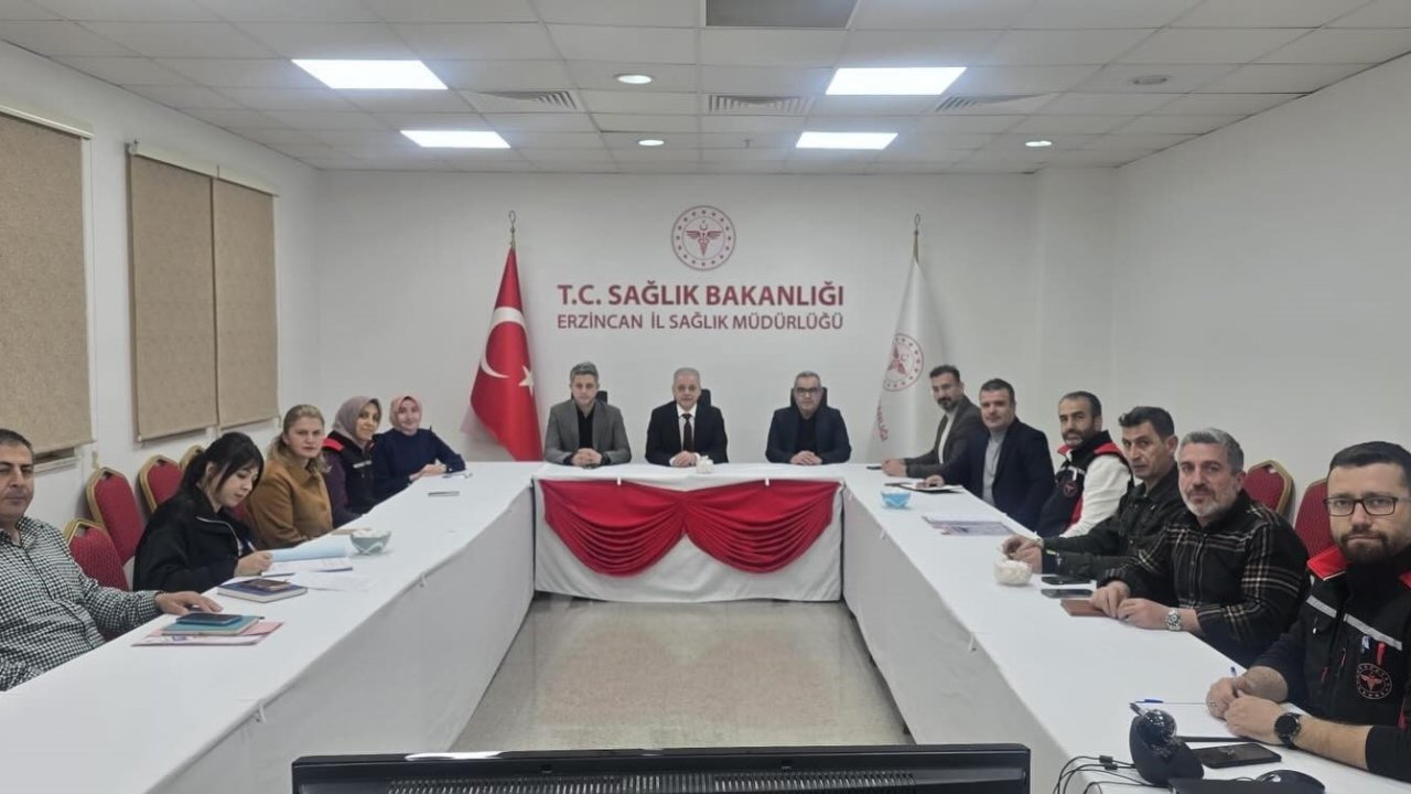 Erzincan’da iş sağlığı ve güvenliği kurul toplantısı yapıldı