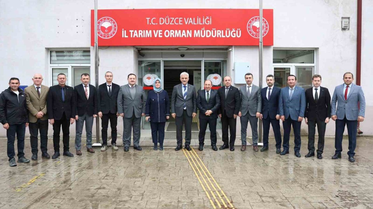 Vali Makas, "Düzce ülkemizin önemli tarım şehirlerinden"
