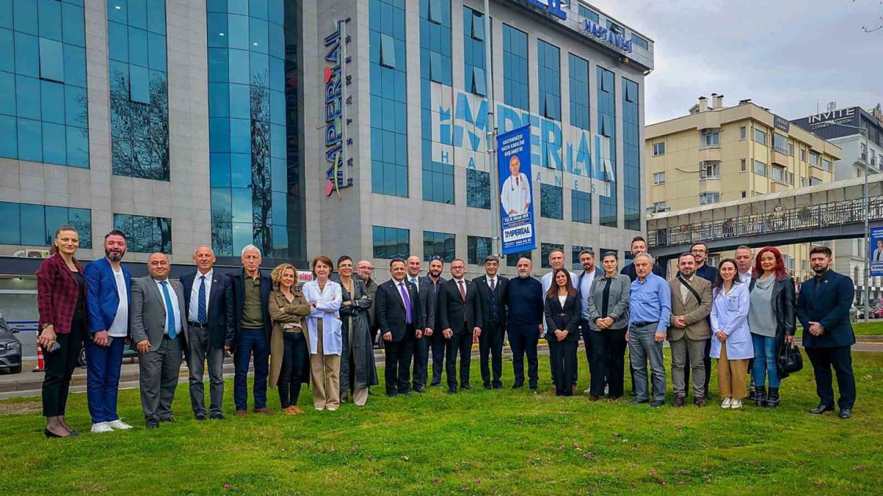 Azerbaycan sağlık turizmi heyeti Özel İmperial Hastanesi’ni gezdi