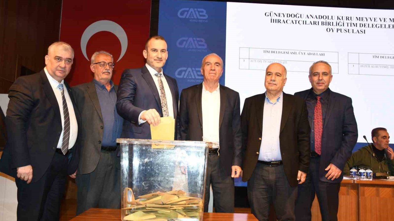 Kuru Meyve ve Mamulleri İhracatçıları Birliği’nde yeni dönem