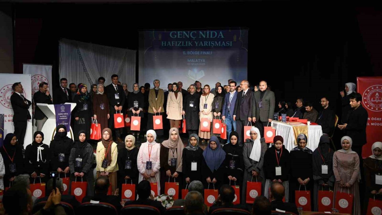 Genç Nida hafızlık yarışması 6. bölge finali Malatya’da yapıldı