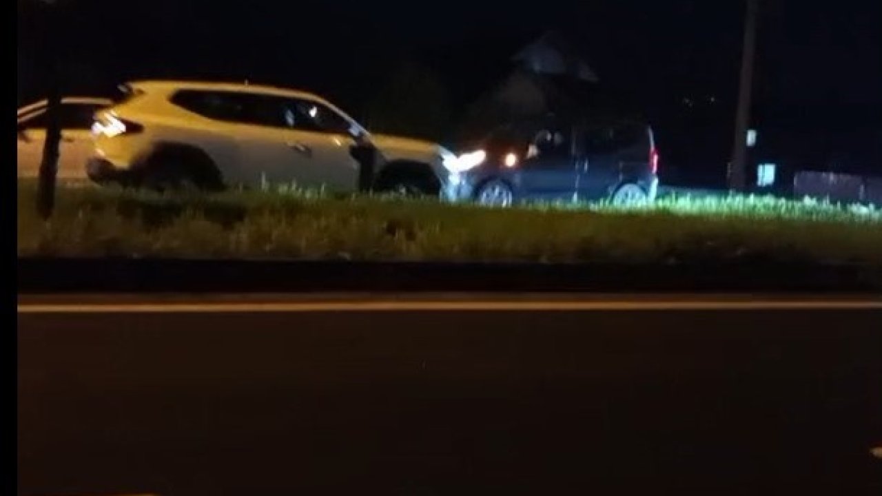 Korna seslerine aldırmadı: Trafiği tehlikeye atan ters yön sürücüsü kamerada