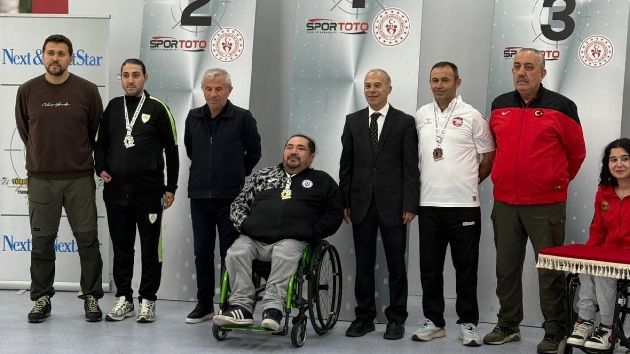 Manisalı sporcu Samet Akça, Türkiye ikincisi oldu