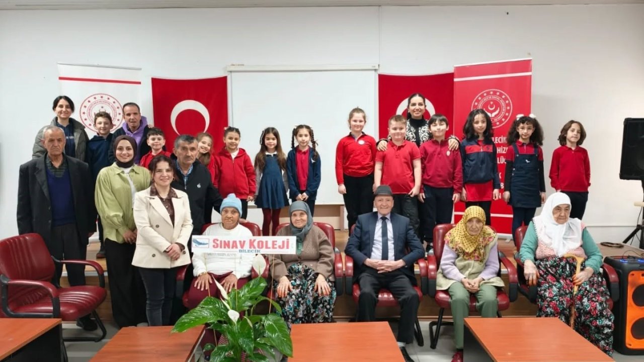 Bilecik’te huzurevi sakinlerine anlamlı buluşma