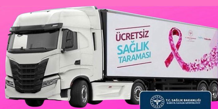 Kars’ta mobil kanser taramaları başladı