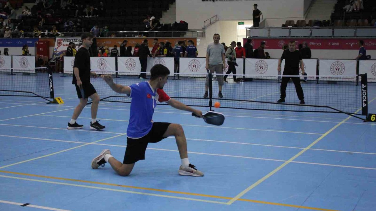 Samsun’da 670 sporcu Pickleball Şampiyonası’nda buluştu