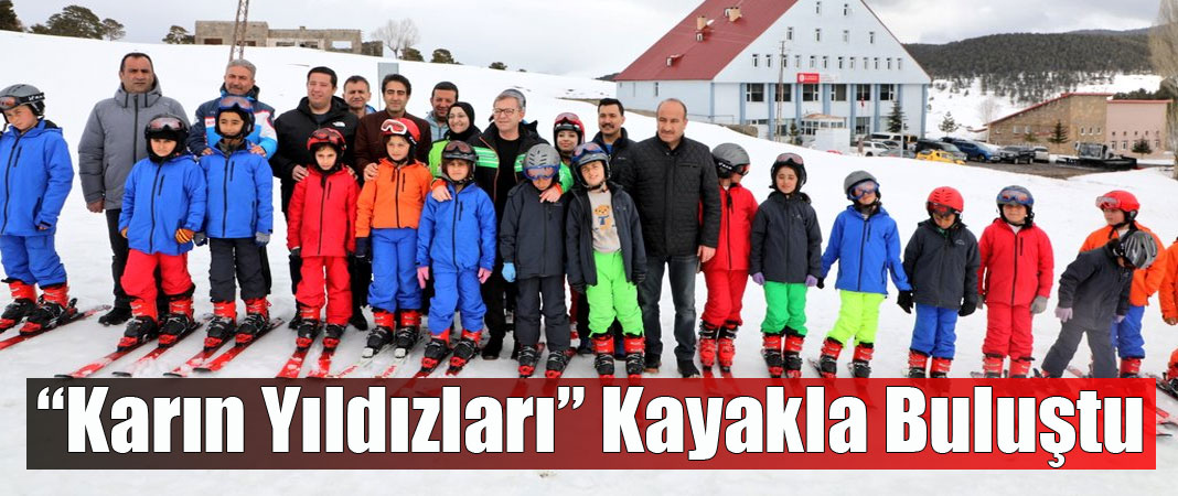 Kars’ta öğrenciler “Karın Yıldızları” projesiyle kayakla buluşuyor