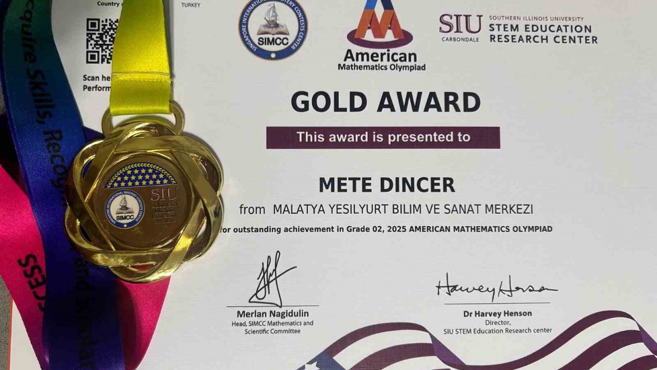 Malatyalı öğrencilerden uluslararası matematik başarısı