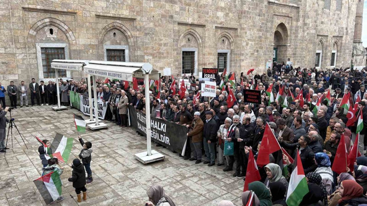 Bursa Gönüllü Kuruluşlar Platformu’ndan Filistin çağrısı