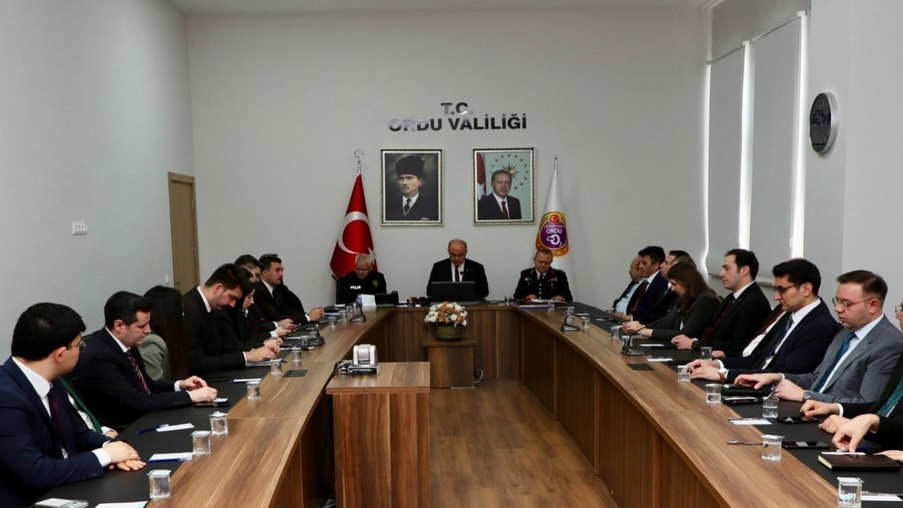 Ordu’nun bir aylık asayiş raporu