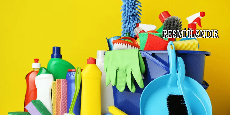 Temizlik malzemesi satın alınacaktır