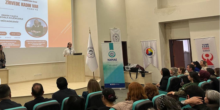 ''Zirvede Kadın Var – Kars''  Zirvesi Gerçekleştirildi