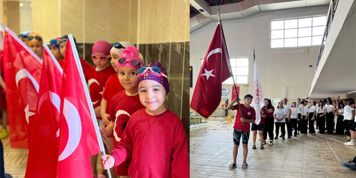 Kars Yüzme İl Birinciliği’nde 100 Sporcu Mücadele Etti