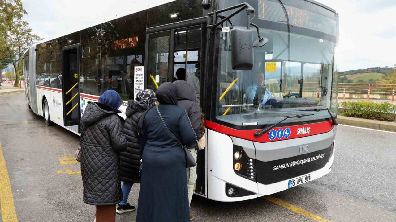 Otobüs ve tramvayda yoğunluk arttı: Günlük yolcu sayısı 200 bine dayandı
