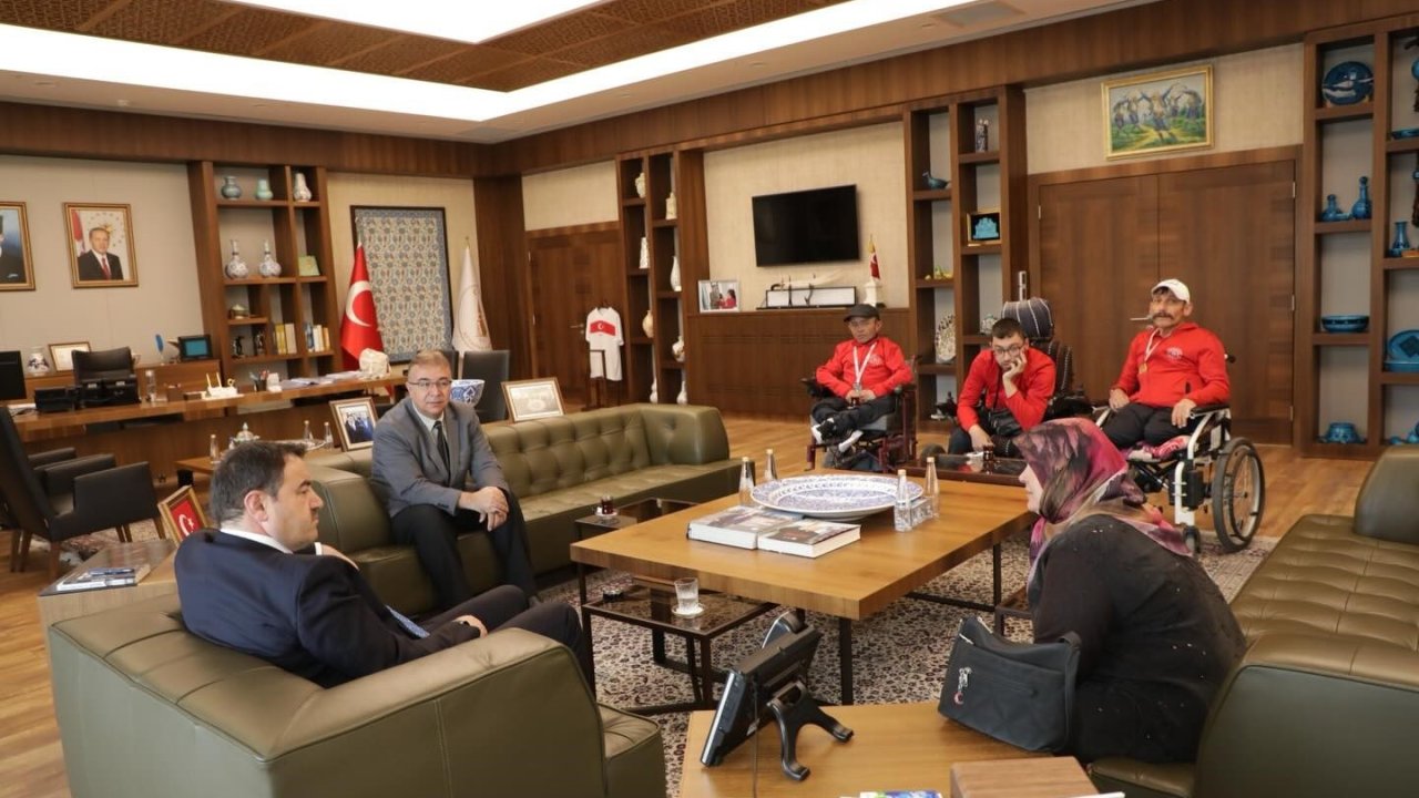 Vali Musa Işın’dan başarılı Boccia sporcularına tebrik