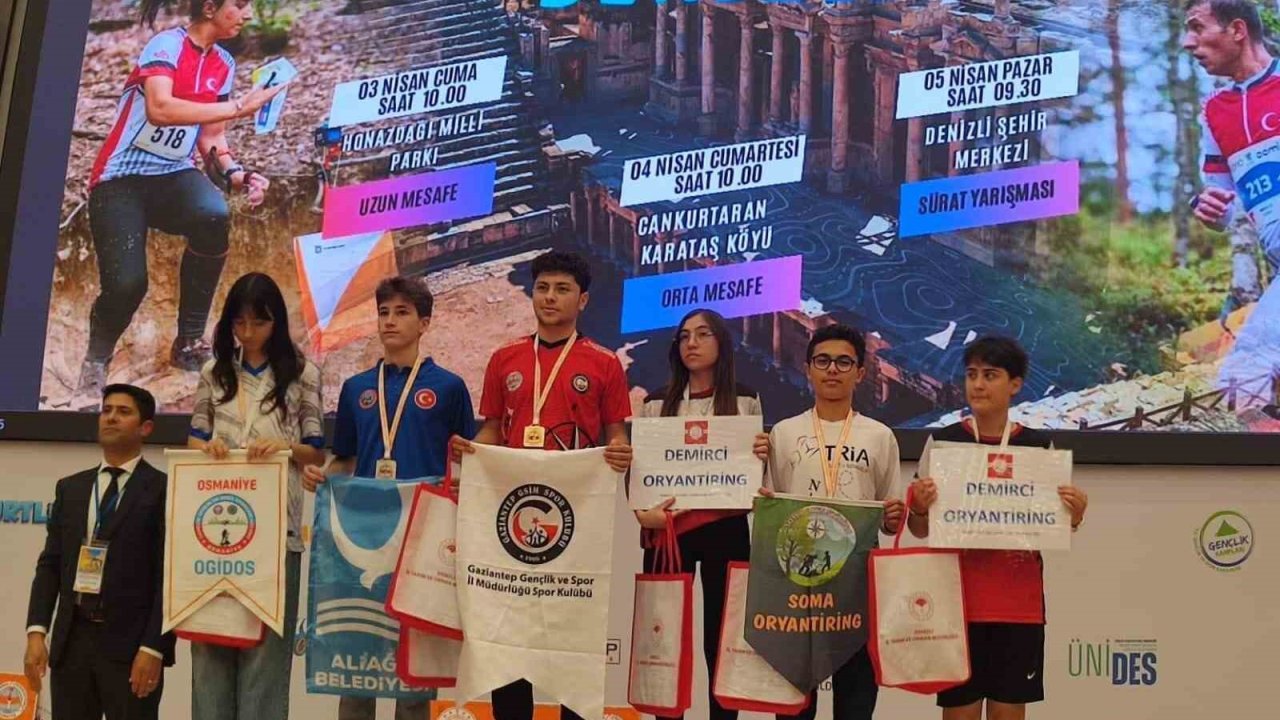 Pazarlar Spor Lisesi’nin parlayan yıldızı Medine Nur Türkiye üçüncüsü oldu