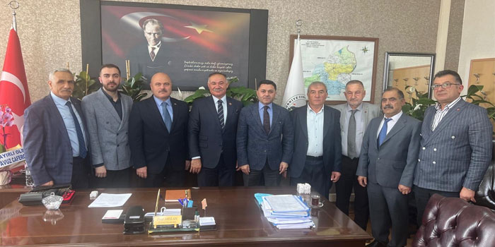 Cumhur İttifakı’ndan Fuat Arslan’a hayırlı olsun ziyareti